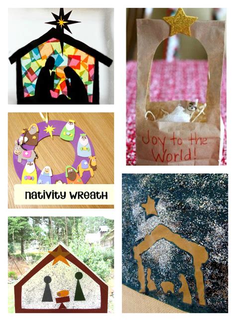 Nativity Crafts & Activities For Kids - No Time For Flash Cards