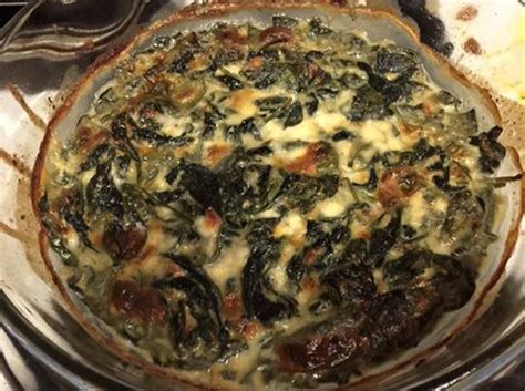 Cheesy Spinach Bake » Inside Kellys Kitchen