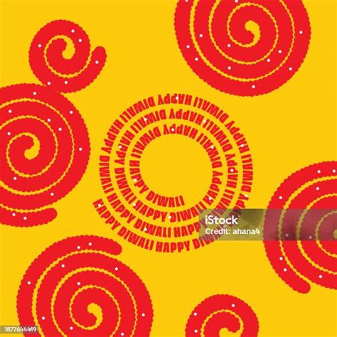 Happy Diwali Chakli A Creative Representation Of Diwali Food Stock ...