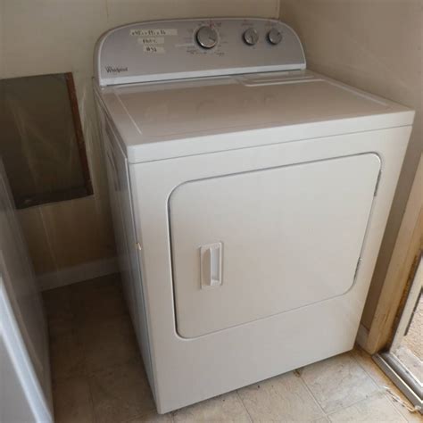 Lot # 32 - Whirlpool Electric Dryer Model WED4800BQ1 - NorCal Online ...