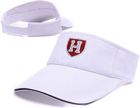 YILI Harvard University Visor Cap Embroidery Sun Hat Sports Visors ...