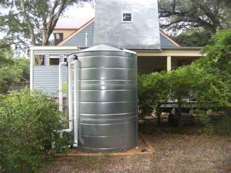 2500 Gallon Galvanized Metal Water Storage Tank - Capitol Water Tanks