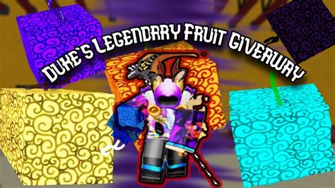 Blox Fruits Legendary Fruit Giveaway!!! - YouTube