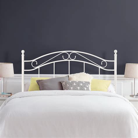 Mainstays Full/Queen Metal Headboard, White - Walmart.com