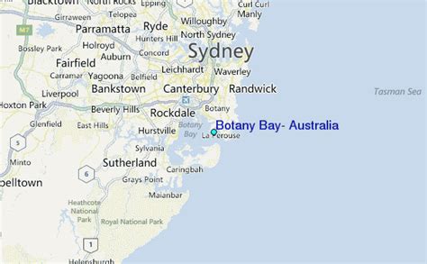 Botany Bay, Australia Tide Station Location Guide