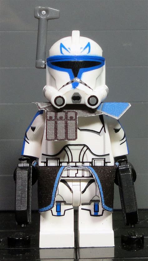 P2 Captain Rex | Lego star wars sets, Star wars minifigures, Lego star wars