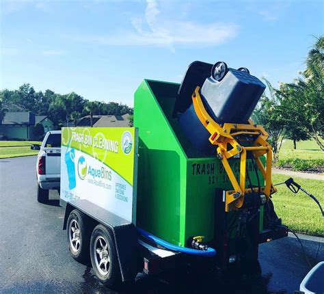 Trash Can and Bin Cleaning Service In Orlando FL - Aqua Bins LLC