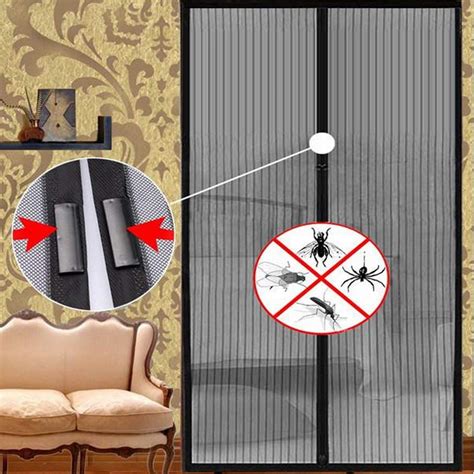 Magic Mesh - Anti Mosquito Magnetic Door Screen(Product Dimension ...