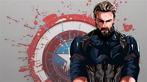 Captain America New Art 4k Wallpaper,HD Superheroes Wallpapers,4k ...