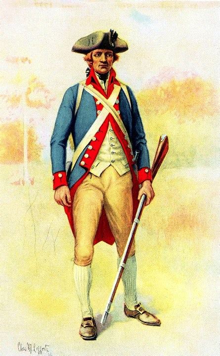 UNIFORMS OF THE AMERICAN REVOLUTION -- Pennsylvania State Regiment ...