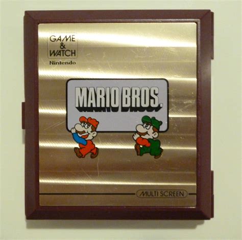 NINTENDO GAME AND WATCH MARIO BROS MULTI SCREEN RARE & CLASSIC HAND ...