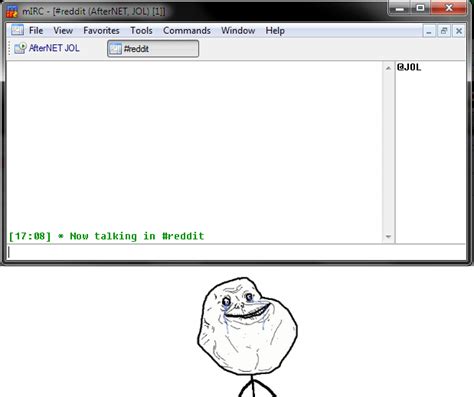 My first chat on an irc client : r/irc