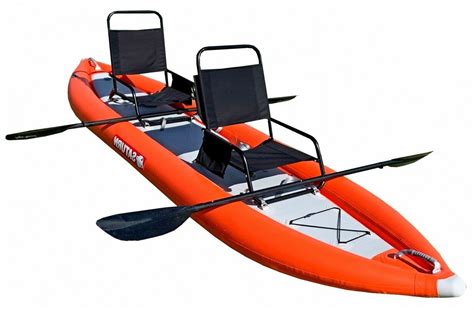 12' Inflatable Tandem Kayak IK365