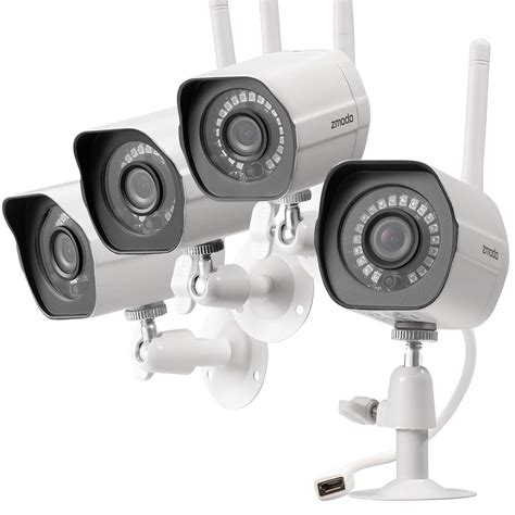 Zmodo Wireless Security Camera System (4 Pack) , Smart Home HD Indoor ...