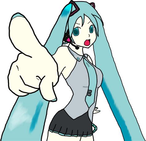 Hatsune Miku ~ Singing At You by Redblaze27 on DeviantArt