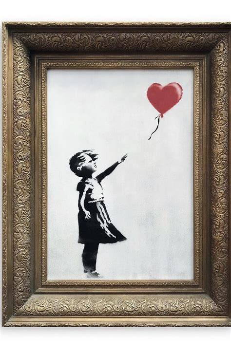 Banksy’s shredded Girl With Balloon renamed Love Is In The Bin, says ...