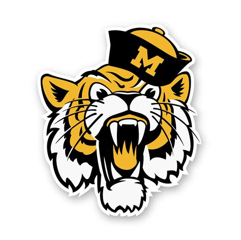 Missouri Tigers Mascot Precision Cut Decal / Sticker