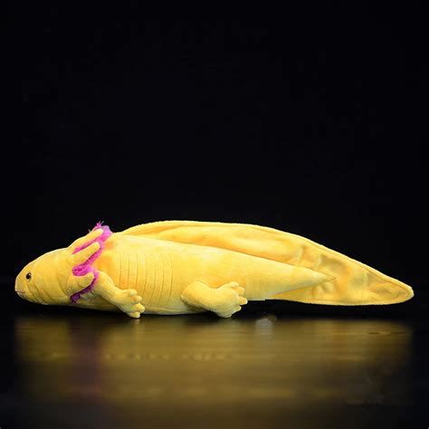 Buy ZHONGXIN MADE Axolotl Plush - Yellow Axolotl Stuffed Animal ...