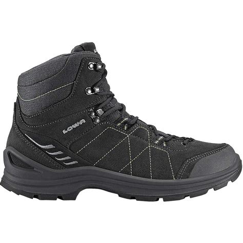 Lowa Leather Lowa Tiago Mid Boot in Anthracite / Lime (Black) for Men ...