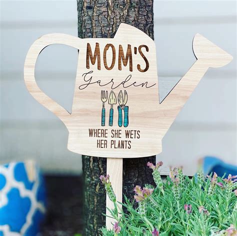 Personalized Garden Sign Grandma's Garden Sign Custom - Etsy