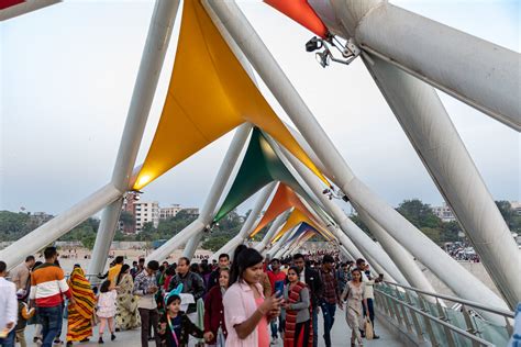 Atal Bridge, Ahmedabad, India | Atal Pedestrian Bridge is a … | Flickr