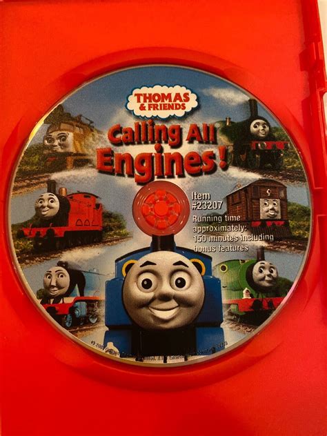 Thomas Friends Calling All Engines Dvd Cover