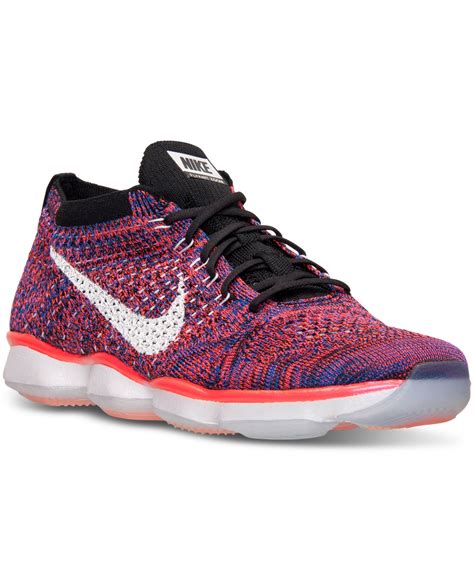 Lyst - Nike Women's Flyknit Zoom Agility Training Sneakers From Finish ...