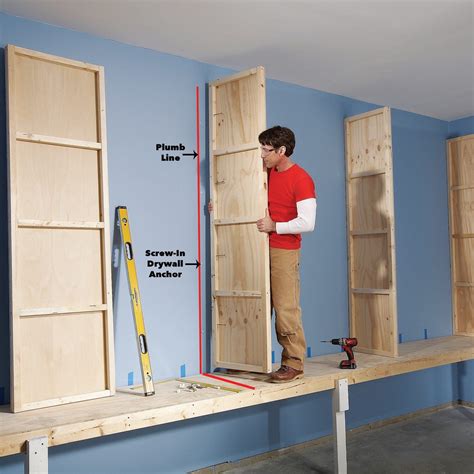 Giant DIY Garage Cabinet