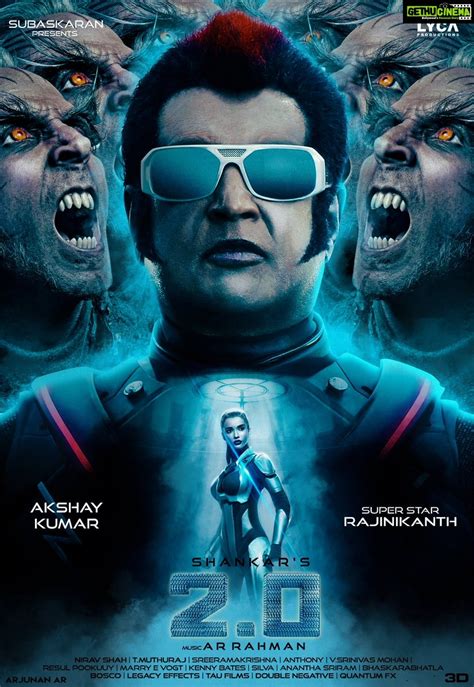 2.0, enthiran 2, 2 point 0, rajinikanth, robo exclusive posters, Akshay ...