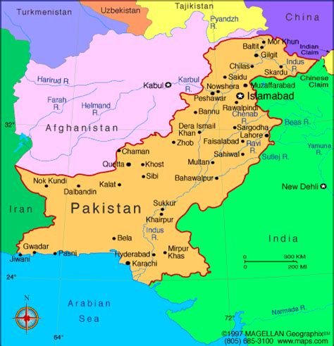 Gujranwala Map - Pakistan