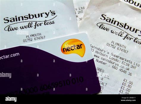 Sainsburys nectar points hi-res stock photography and images - Alamy