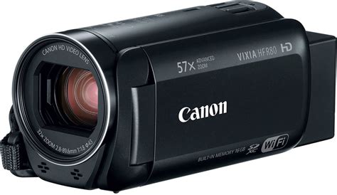 Canon VIXIA HF R80 Portable Video Camera Camcorder with Built-in Wi-fi ...