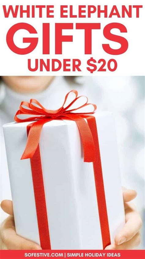 35 Hilarious White Elephant Gift Ideas Under $20 for 2024