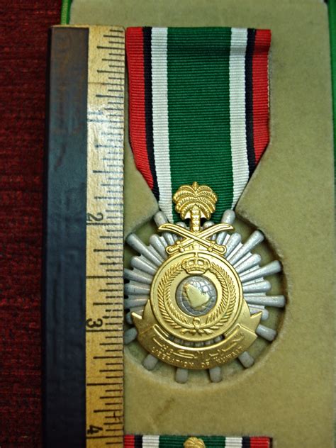 1991 OPERATION DESERT STORM - LIBERATION OF KUWAIT -PAIR OF MEDALS IN ...