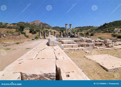 Sardes Historical Ancient City Stock Photo - Image of sart, style ...