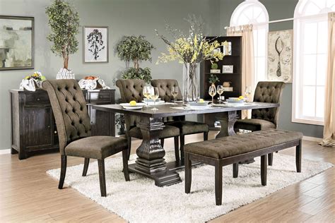 Nerissa Antique Black Dining Room Set - 1StopBedrooms.