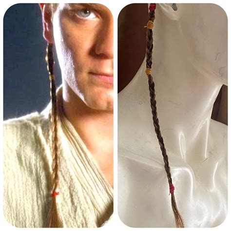 Padawan Braid Star Wars Inspired Replica Prop Hair Glue in Hair ...