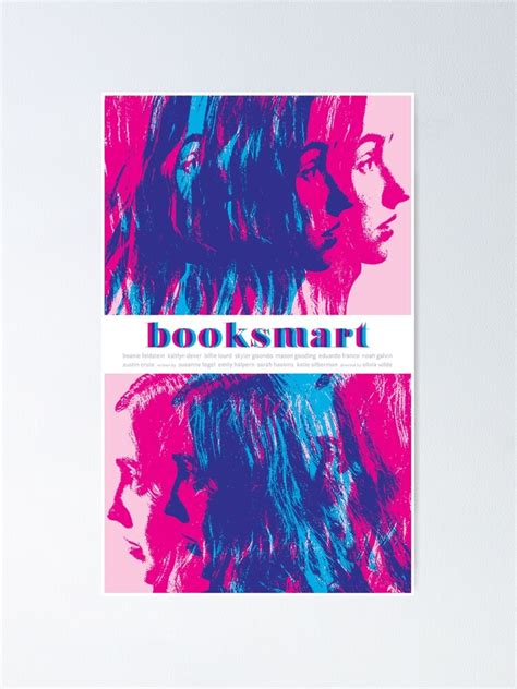 "Booksmart" Poster for Sale by lindacleveland | Redbubble