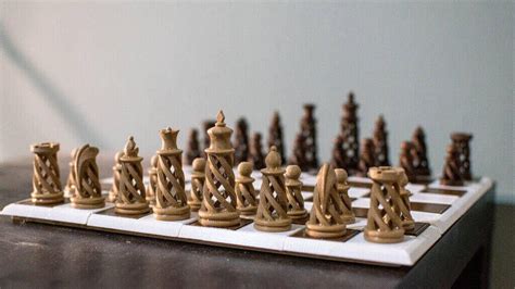 Create your perfect 3D printed chess set and pieces by mix-matching 20 ...