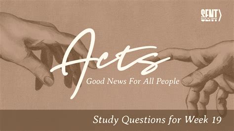 Acts #19 – Study Questions | Christ Community Church