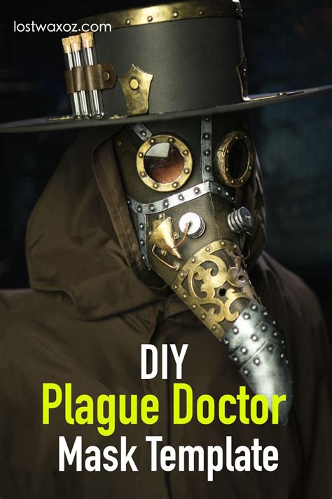 How to Make a (Steampunk) Plague Doctor Mask — Lost Wax | Plague doctor ...