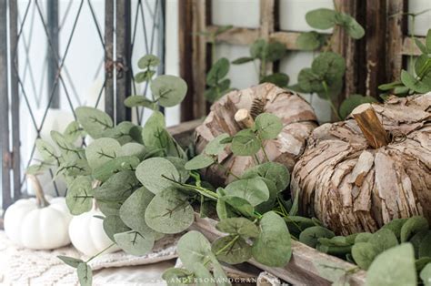 Creating a Rustic Fall Vignette | 25 Ideas Inspired by Fall | anderson ...