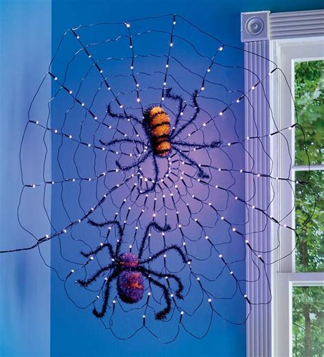 LED Spider Web | Halloween decorations for kids, Halloween decorations ...