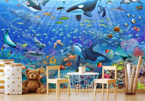 10 of the Best Ocean Wallpaper Murals | Wallsauce US