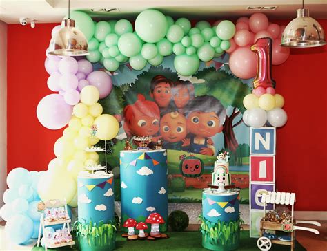 Inolvidable primer cumpleaños de Nico inspirado en Coco Melon