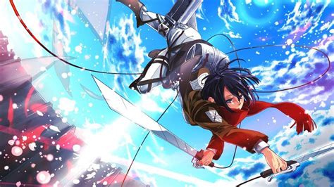 Mikasa Ackerman Attack on Titan Shingeki no Kyojin 4K #19212 | Attack ...