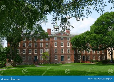 University Hall, Brown University, Providence, USA Stock Photo - Image ...