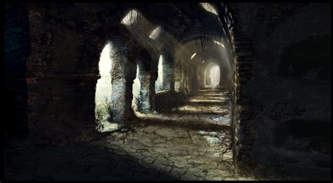 ArtStation - exit from catacombs