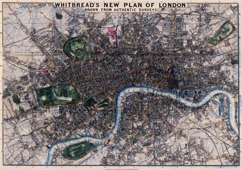 Victorian era map of London : MapPorn