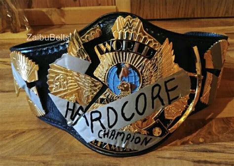 WWF Hardcore Wrestling Championship belt – ZaibuBelts